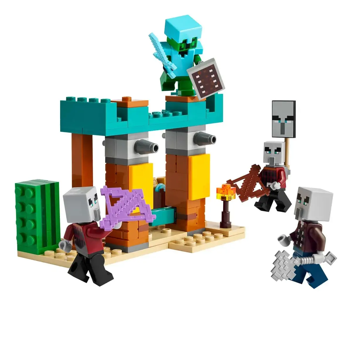 LEGO Minecraft Пустинний патруль розбійника 21267 — фото 7
