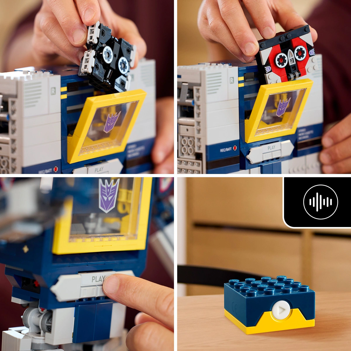 LEGO ICONS Transformers: Саундвейв 10358 — фото 8