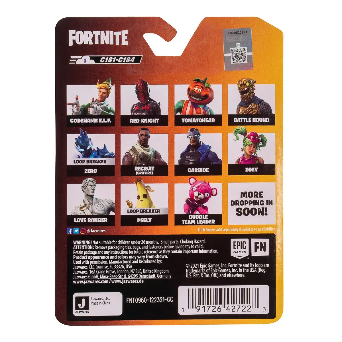 Колекційна фігурка Fortnite Micro Legendary Dark Voyager 6 см (FNT0960) — фото 5