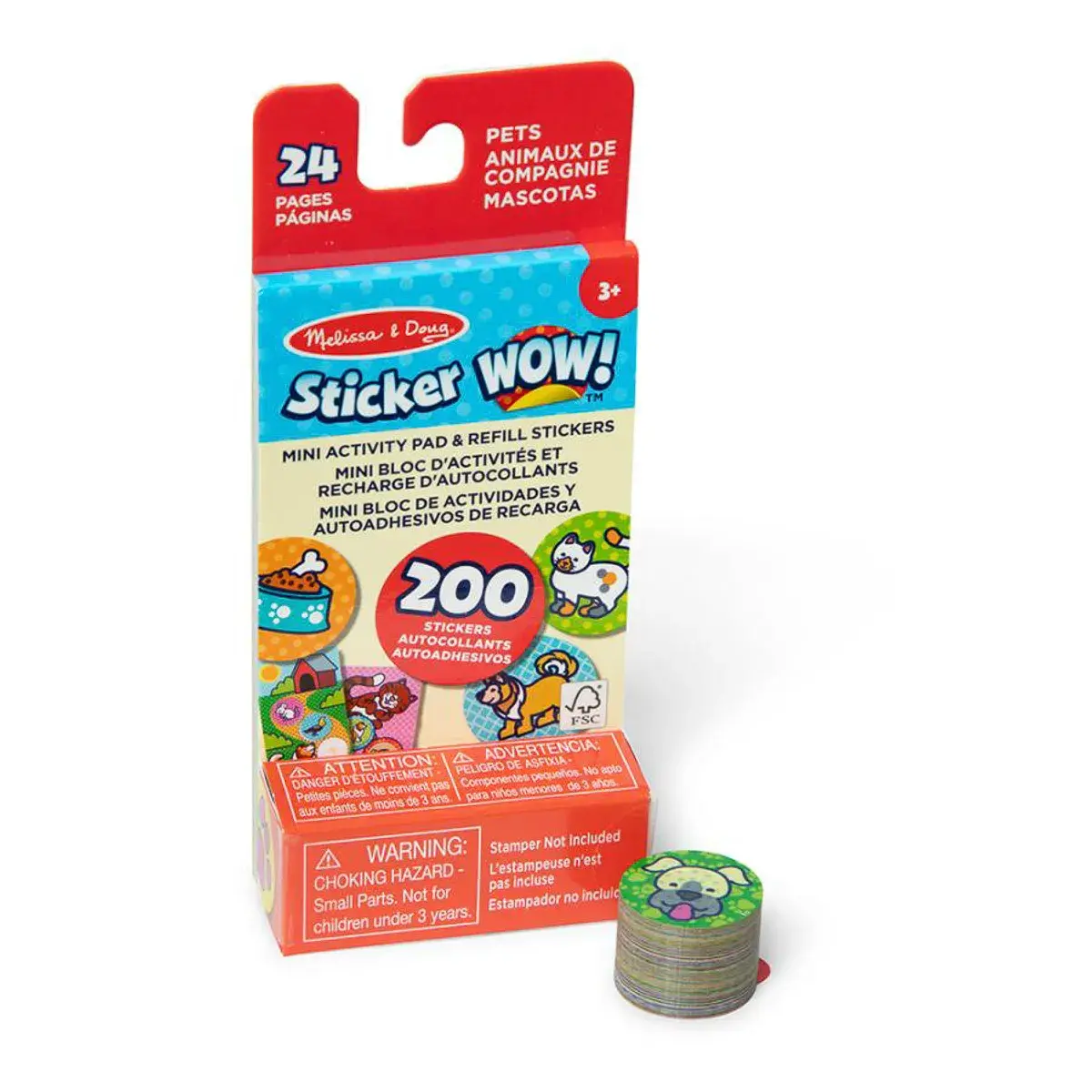 Набір Melissa & Doug Sticker Wow Улюбленці