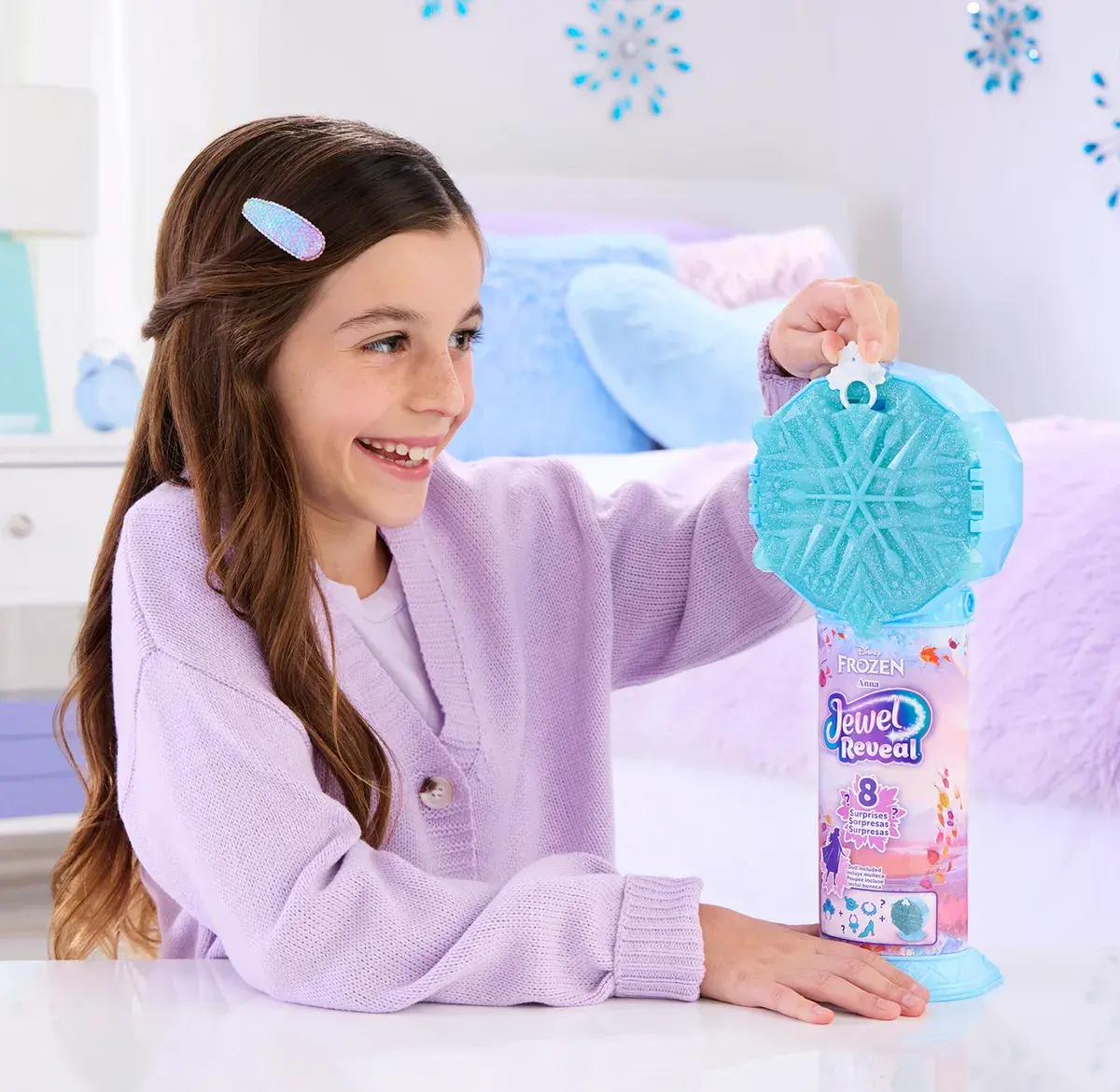 Набір-сюрприз з лялькою Ельзи Disney Frozen Сяйво самоцвітів (JJY36) — фото 6