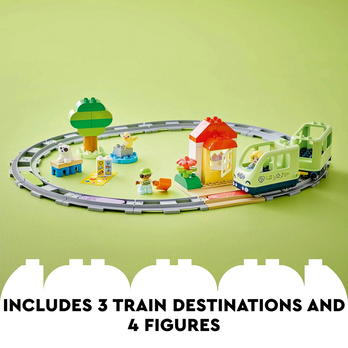 LEGO DUPLO Інтерактивний пригодницький поїзд 10427 — фото 15