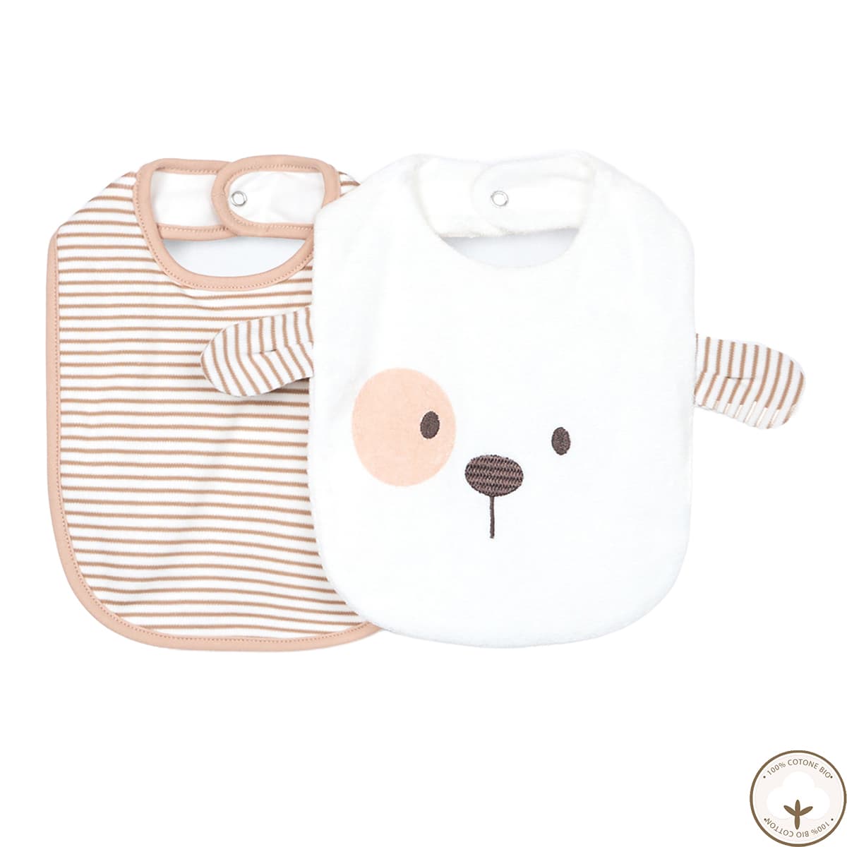 Набір слинявчиків Blukids Bio Cotton 6465248, 2 шт
