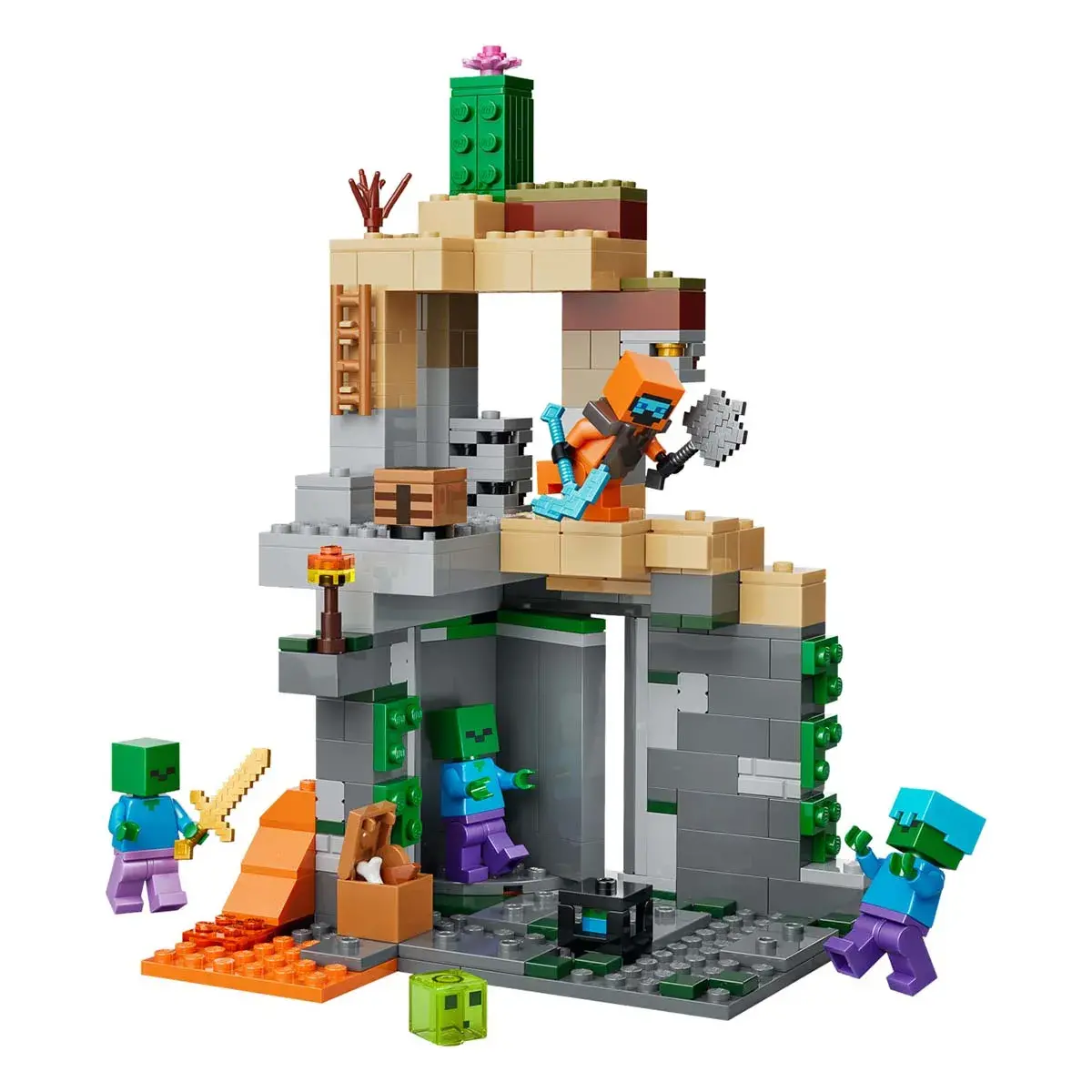 LEGO Minecraft Підземелля зомбі 21587 — фото 8