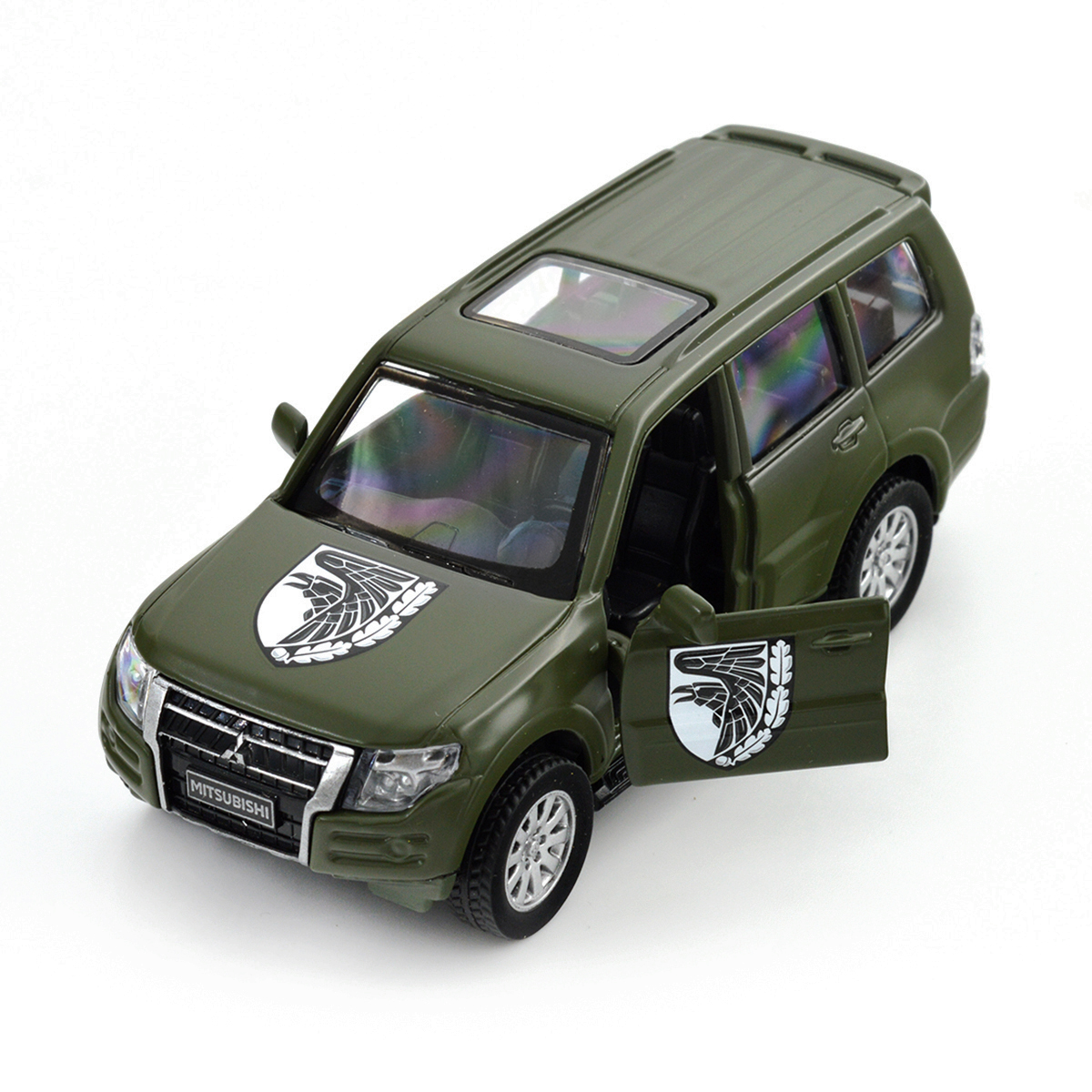 Колекційна модель TechnoDrive Шеврони Героїв Mitsubishi Pajero 4WD Tubro 93 ОМБр, 250283M — фото 7