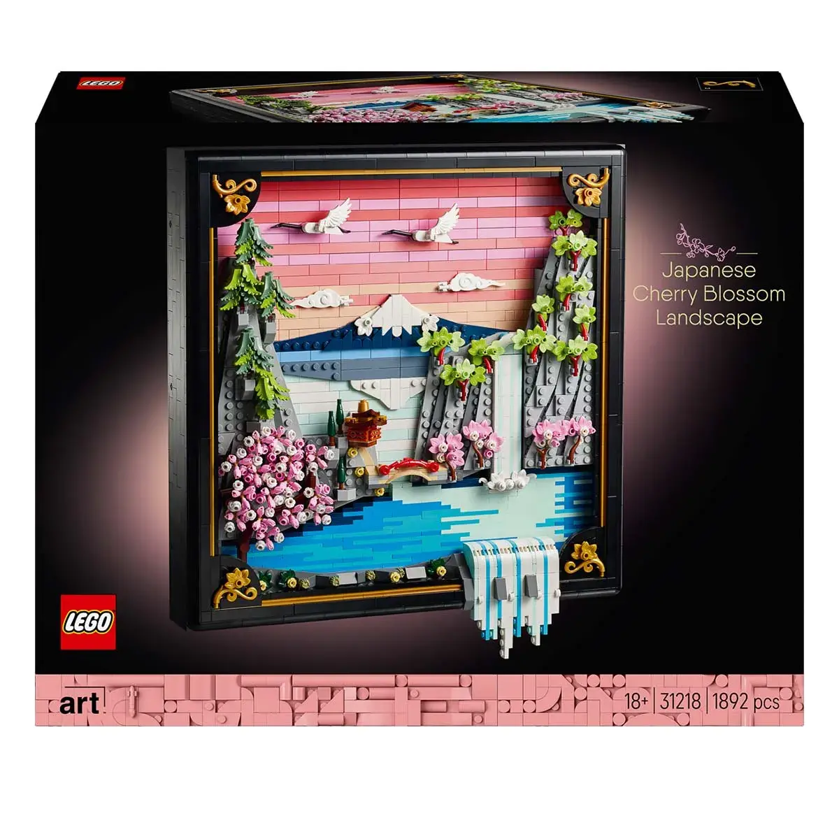 LEGO Art Японський пейзаж із цвітом сакури 31218