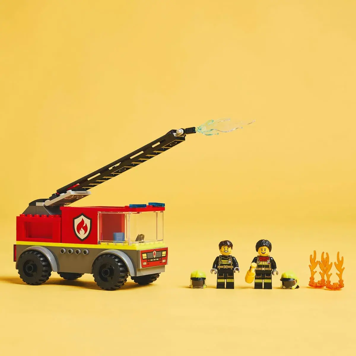LEGO City Пожежна машина з драбиною 60463 — фото 4