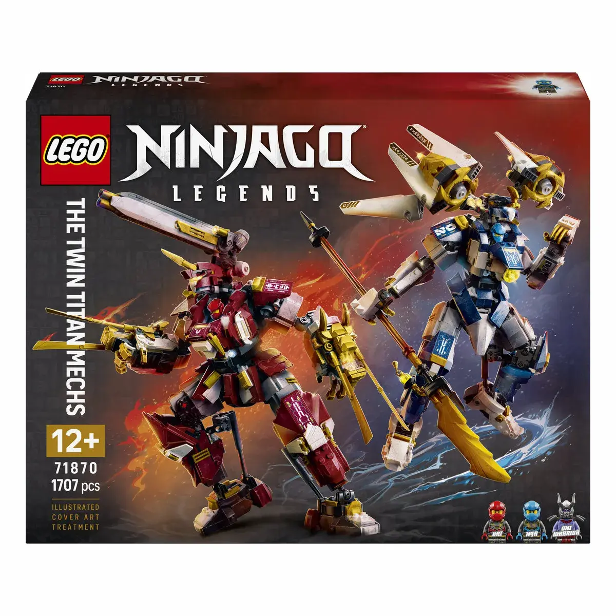 LEGO Ninjago Близнюки роботи-Титани 71870