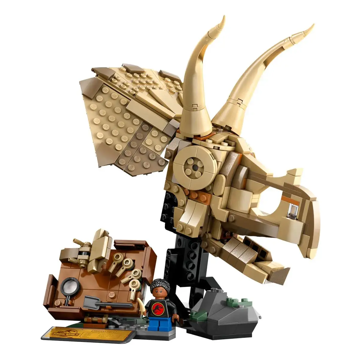 LEGO Jurassic World Скам'янілості динозаврів: череп трицератопсу 76969 — фото 8