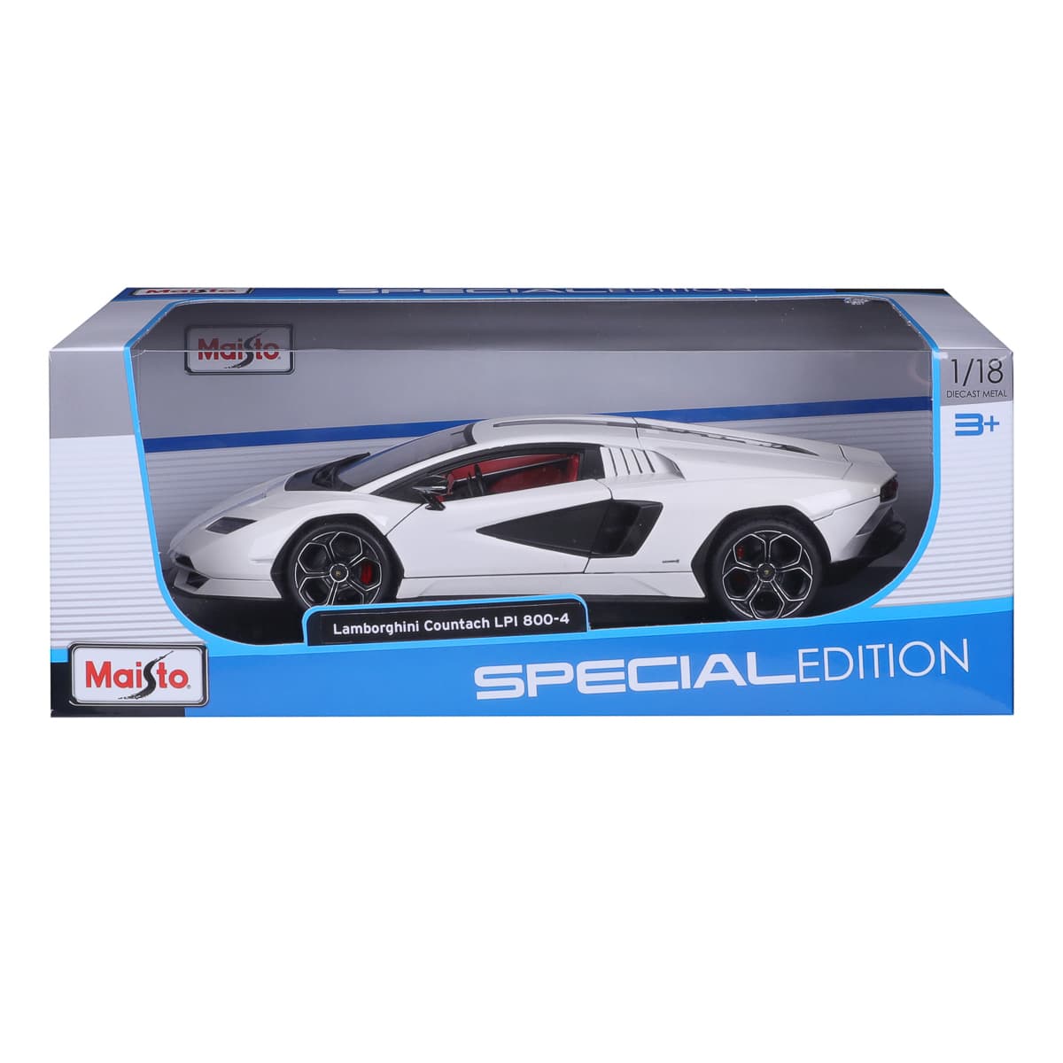 Автомодель Maisto Lamborghini Countach LPI 800-4, 1:18, 31459WHITE — фото 2