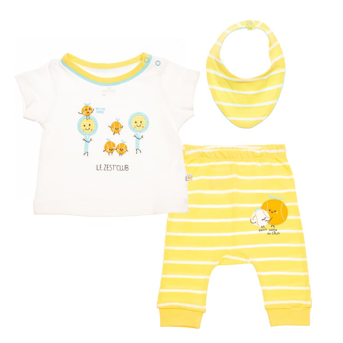 Комплект футболка штани слинявчик For My Baby 22621