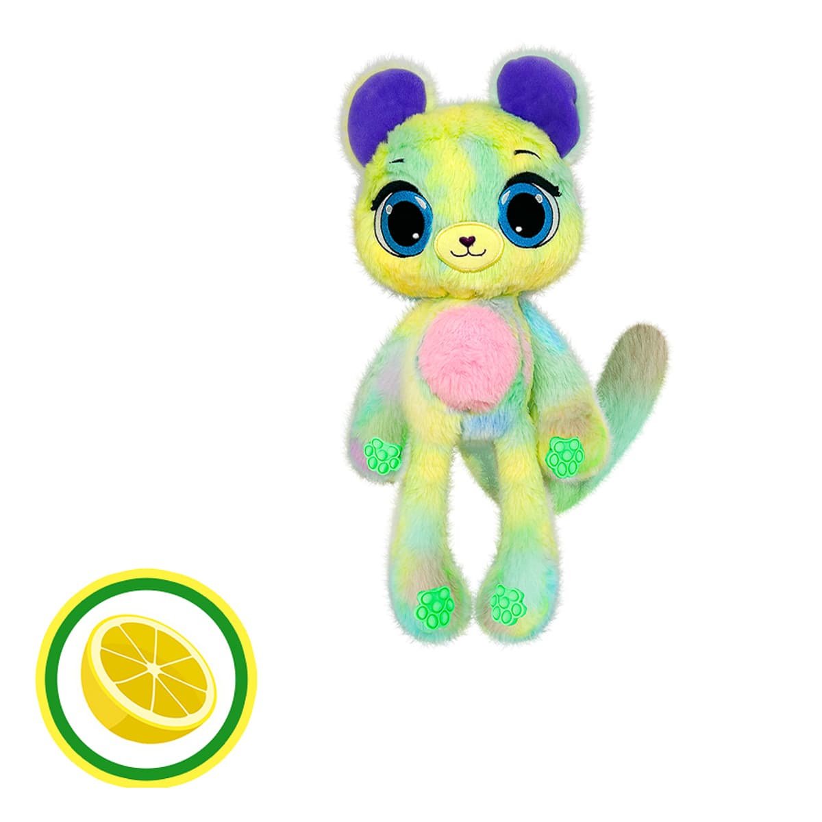 М'яка іграшка Bubble Pops Міні Лимонне мишеня, 2402005/3