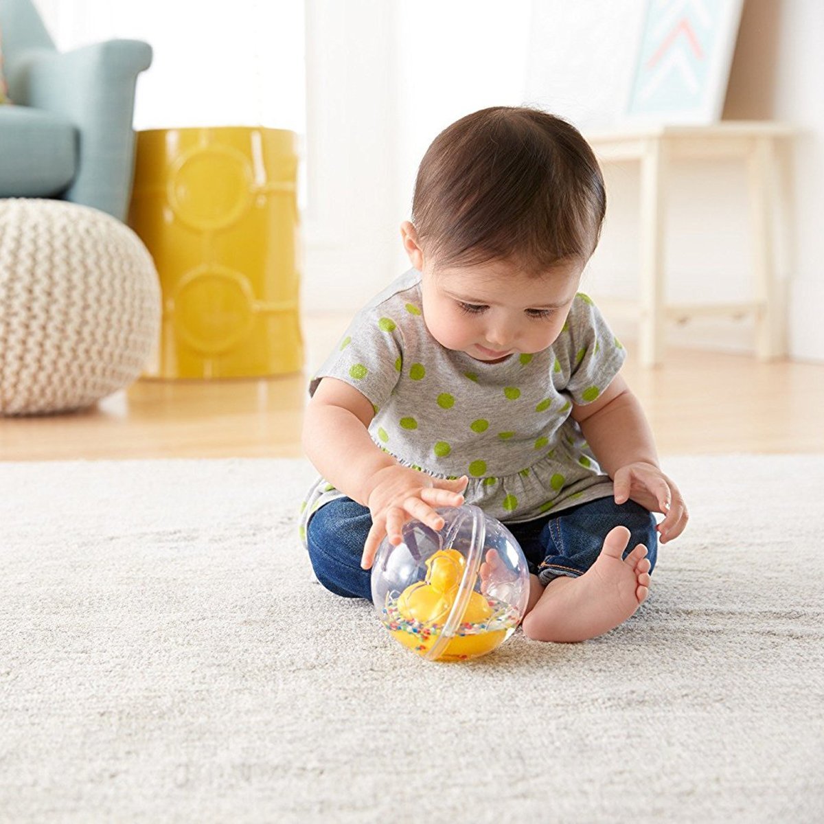 Неваляшка Fisher-Price Каченя в кульці, 75676 — фото 3