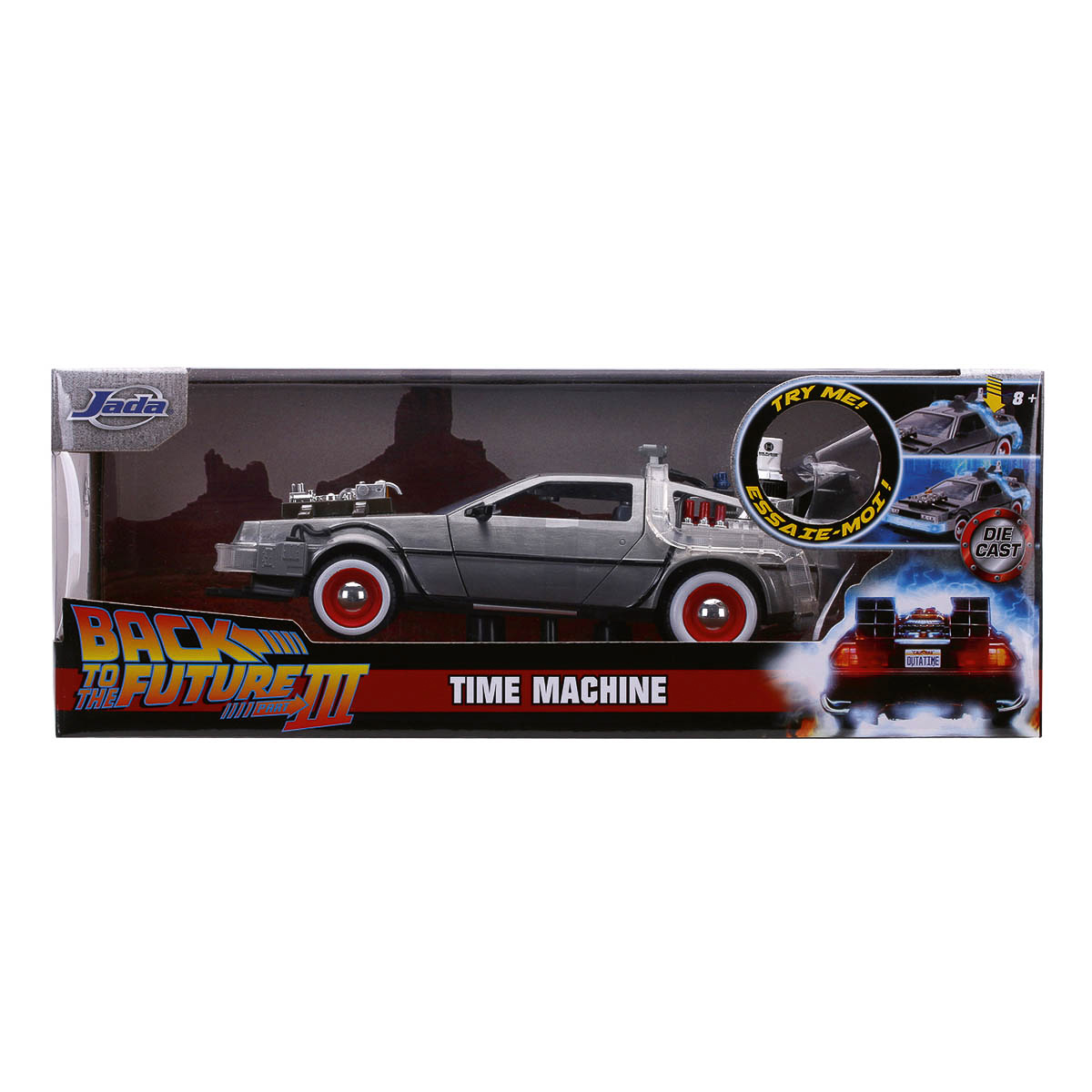 Автомодель Jada Toys Назад до майбутнього 3 Машина часу 1989, 253255027 — фото 2