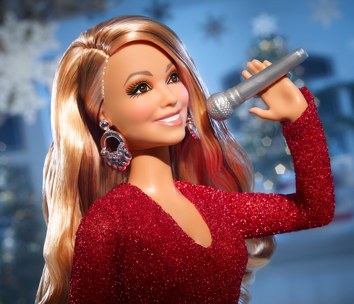 Колекційна лялька Barbie Holiday Celebration Collectible Mariah Carey, HJX17 — фото 5