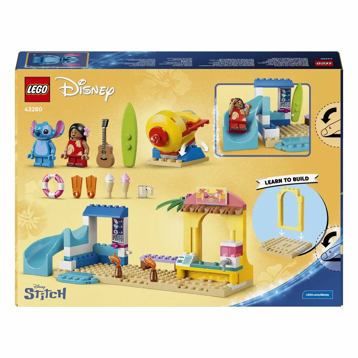 LEGO Disney Веселощі на пляжі з Ліло і Стічем 43280 — фото 8
