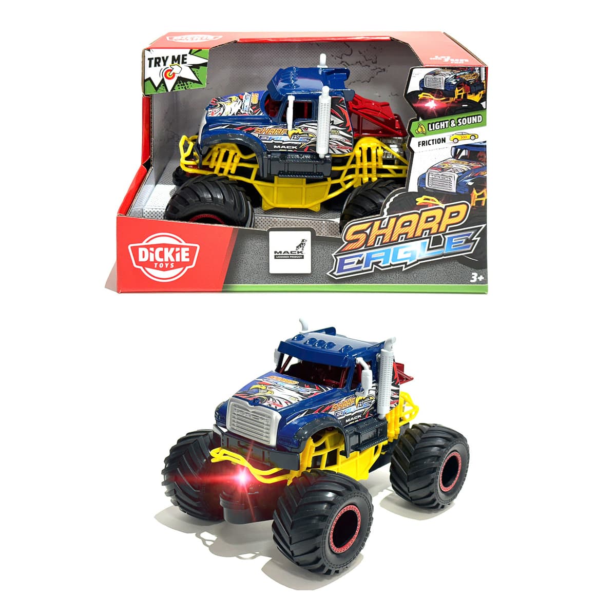 Машинка Dickie Toys Mack Sharp Eagle