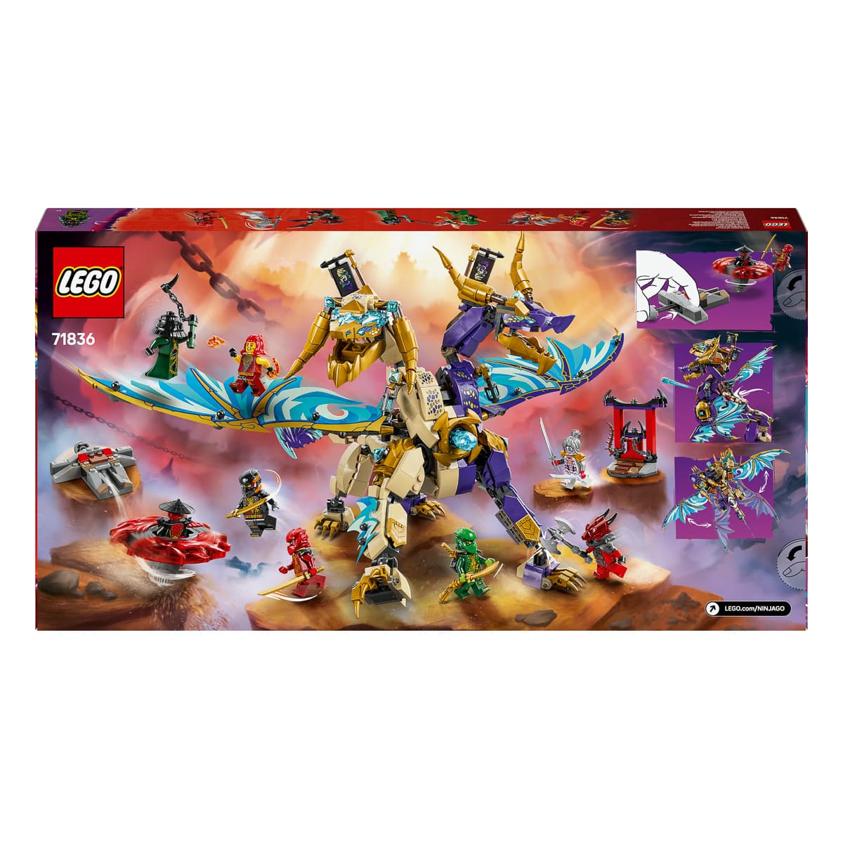 LEGO NINJAGO Arc Dragon of Focus 71836 — фото 9