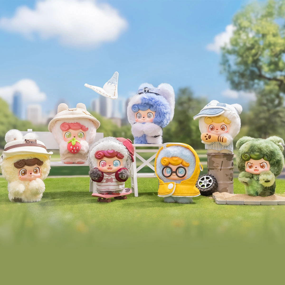 Пухнаста іграшка-сюрприз на підвісі Pop Top Jotoys Q.Kid Радощі пригод (JO-2025037) — фото 2