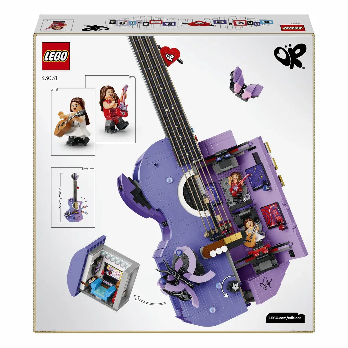 LEGO Editions Music Подвійна гітара Олівії Родріґо 43031 — фото 9
