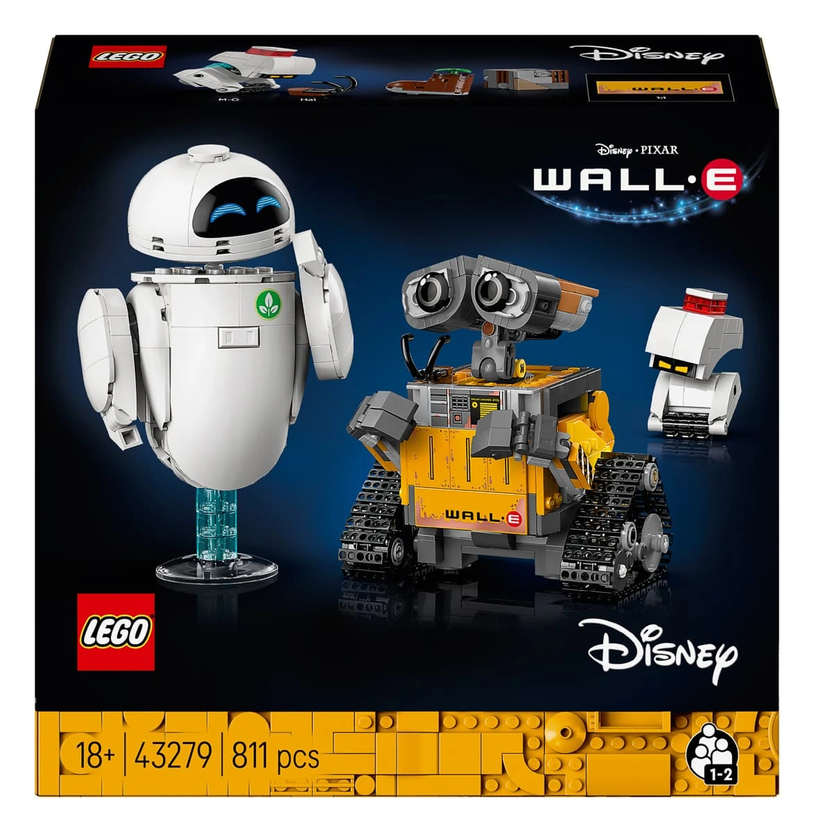 LEGO Disney Pixar ВОЛЛ·І та Єва 43279