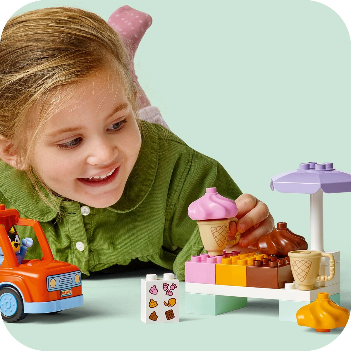 LEGO DUPLO Подорож із морозивом із Блуї 10458 — фото 5