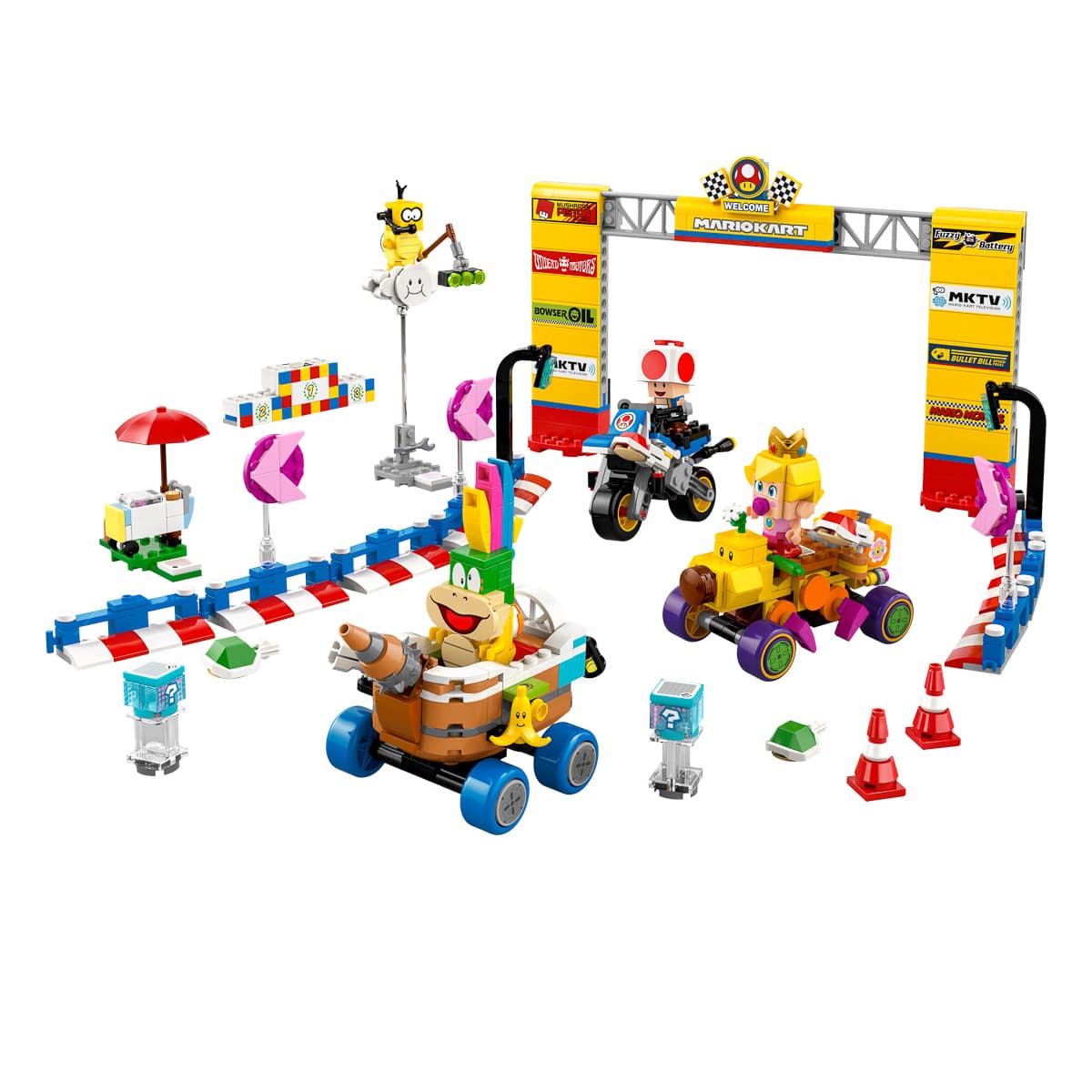 LEGO Super Mario Mario Kart – Baby Peach & Grand Prix. Набір 72036 — фото 8