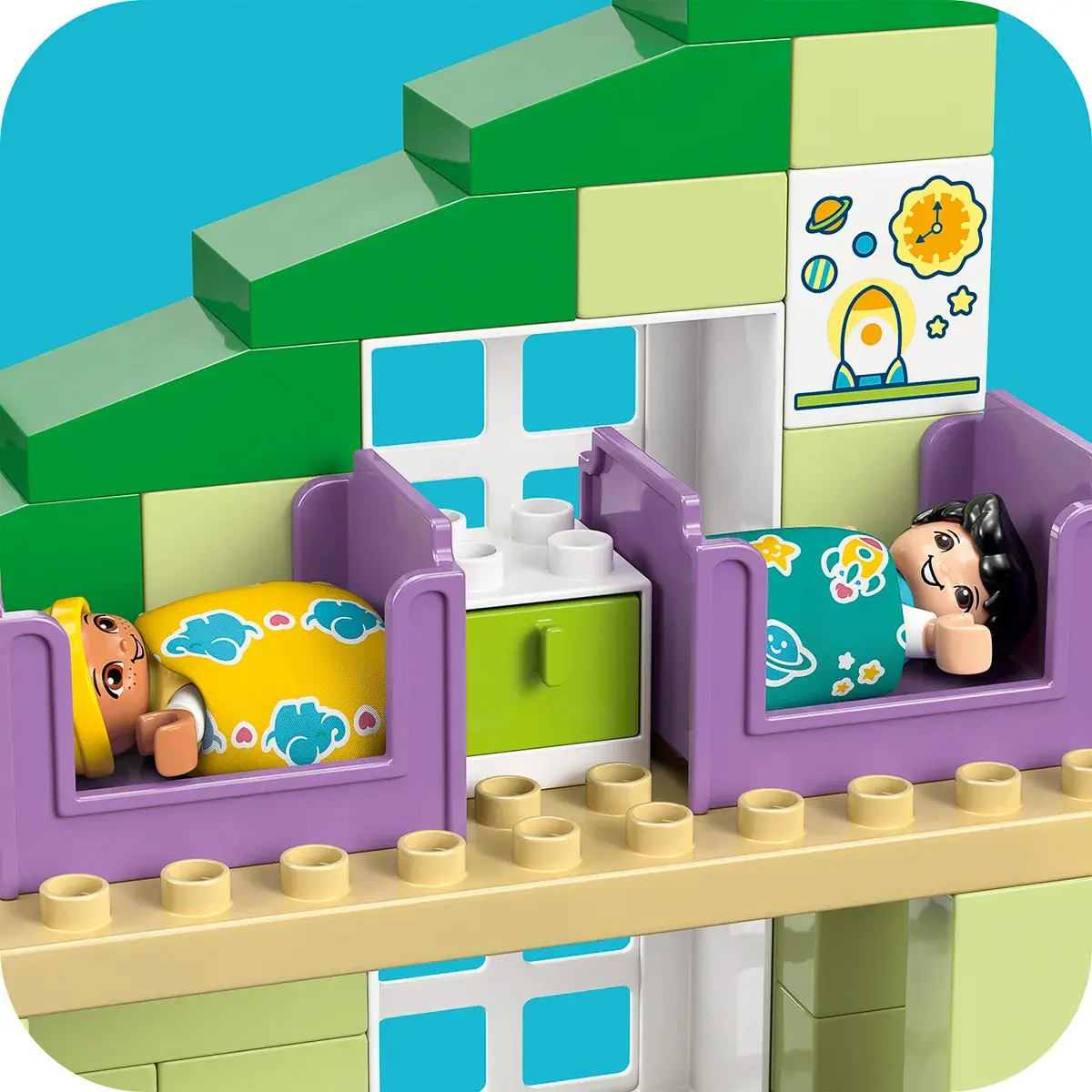LEGO DUPLO Town 3-в-1 Сучасний родинний будинок із фігурками 10470 — фото 12