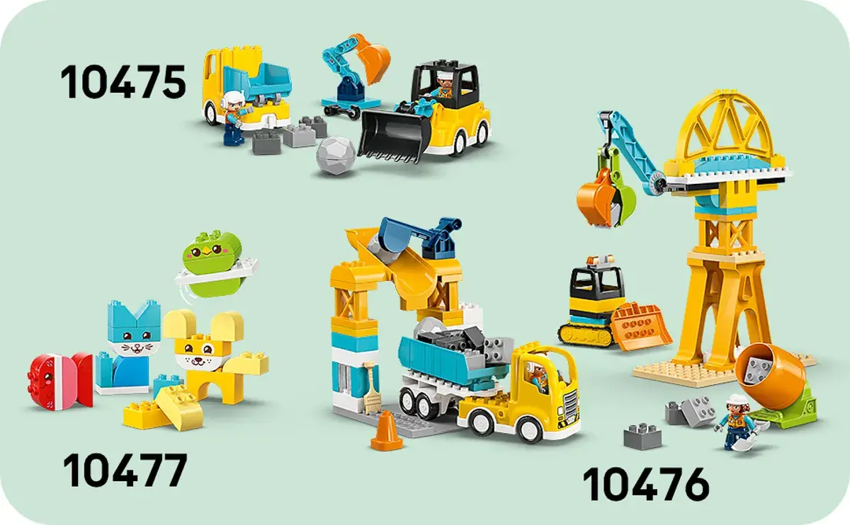 LEGO DUPLO Town 3-в-1 Будівельна техніка 10475 — фото 4