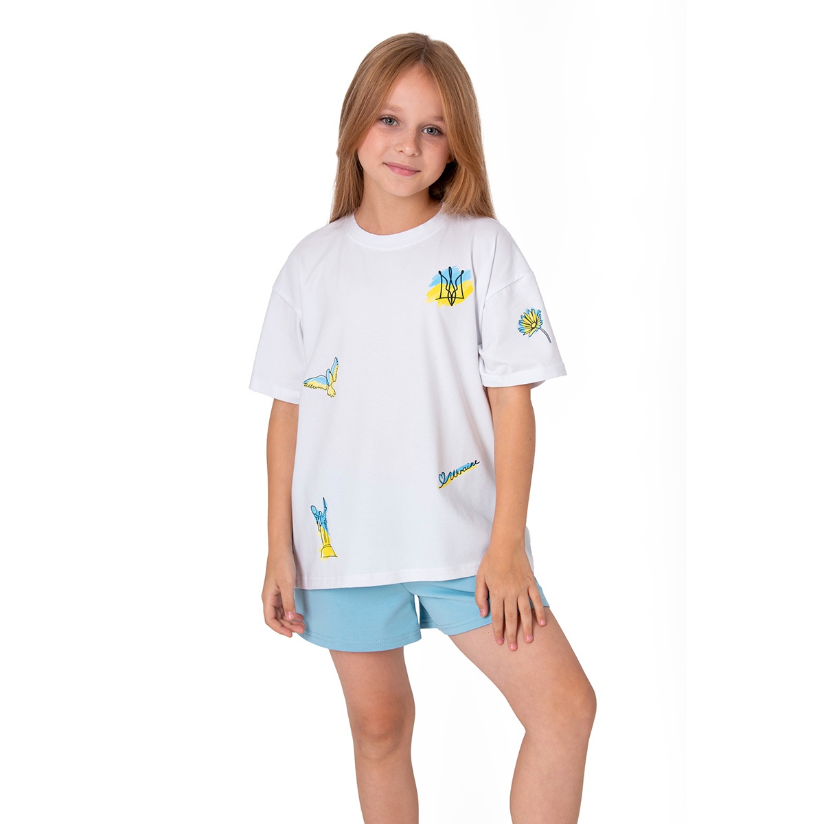Футболка Mevis (4885) White, р. 122