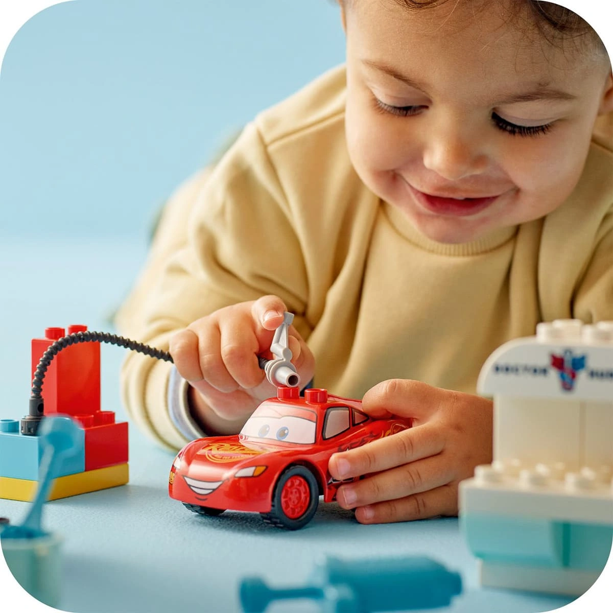 LEGO DUPLO Візит МакКвіна в гараж Дока 10456 — фото 4
