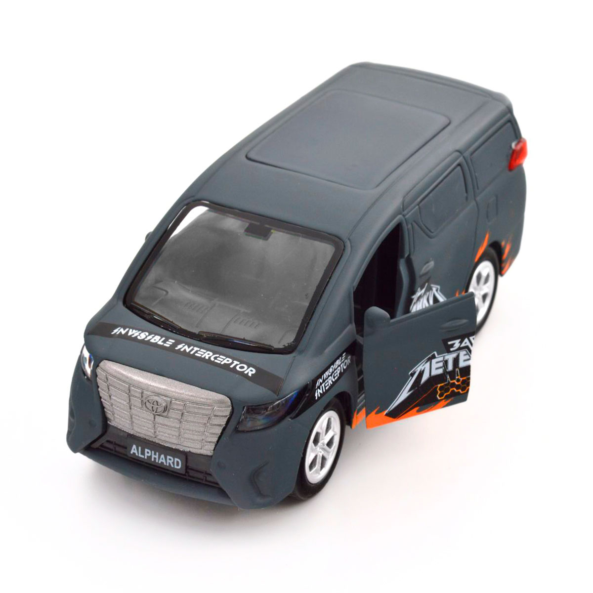 Колекційна модель TechnoDrive Шеврони Героїв Toyota Alphard Загін метеликів, KM6011 — фото 7