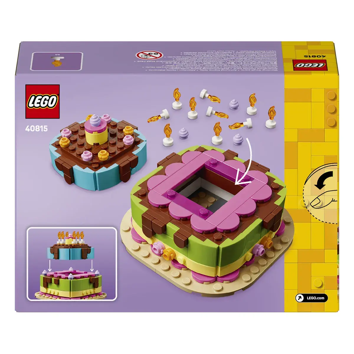 LEGO Iconic Торт на день народження 40815 — фото 8