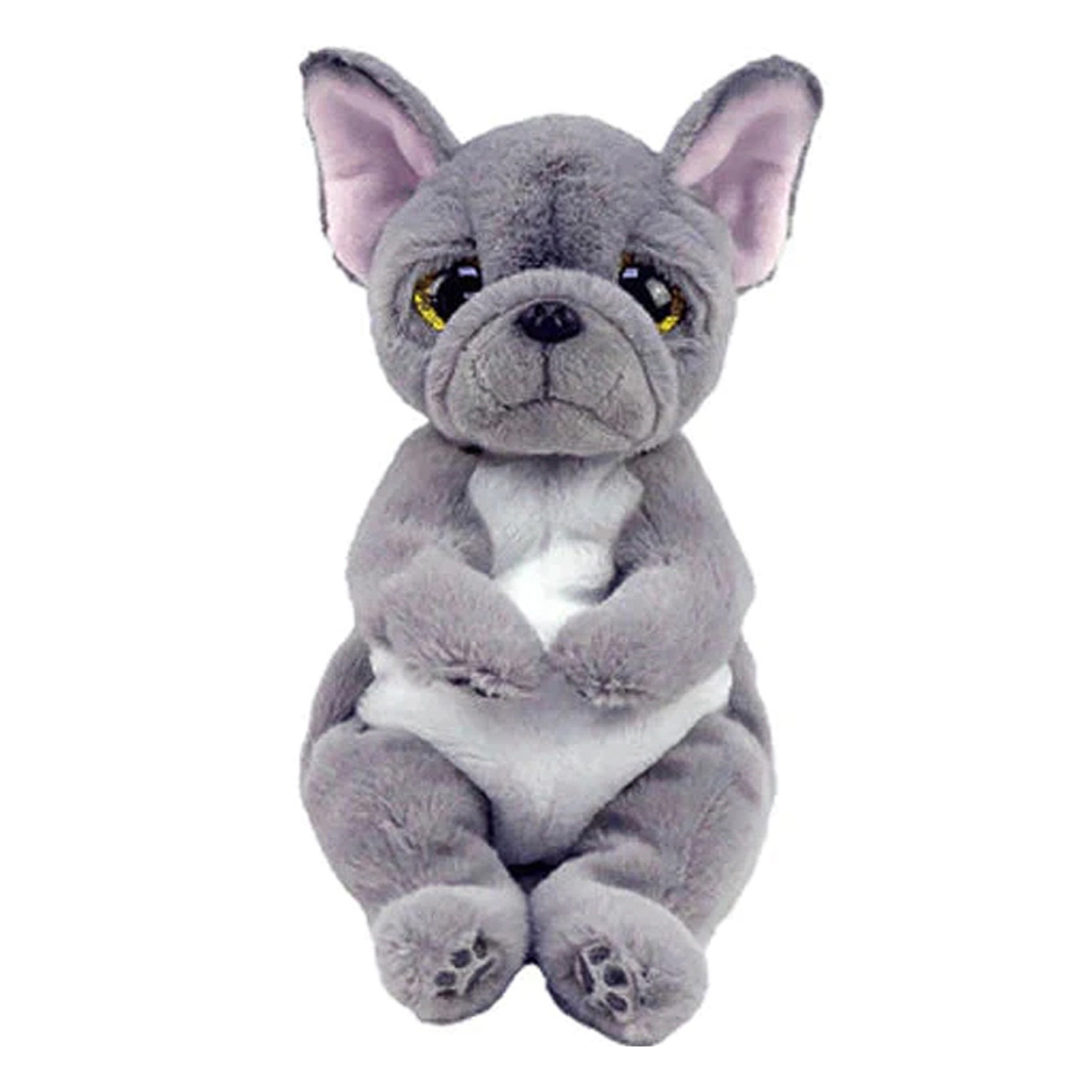 М'яка іграшка TY Inc Beanie Bellies Сірий пес Wilfred 25 см, 43212