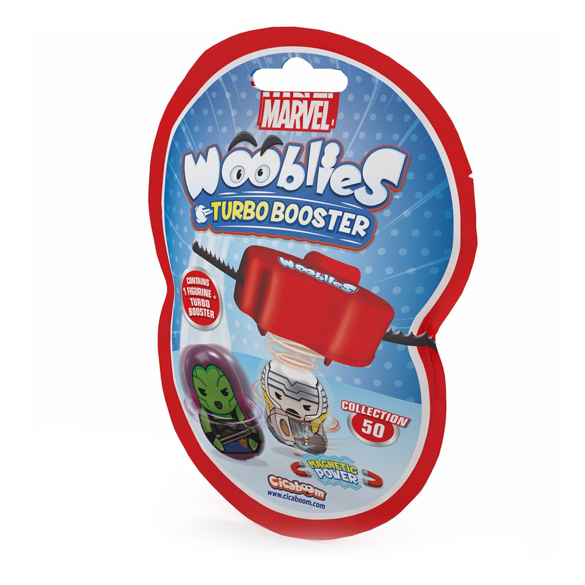 Ігровий набір Marvel Wooblies Superheroes Surprise з пусковим механізмом 2 шт, WBM002 — фото 2