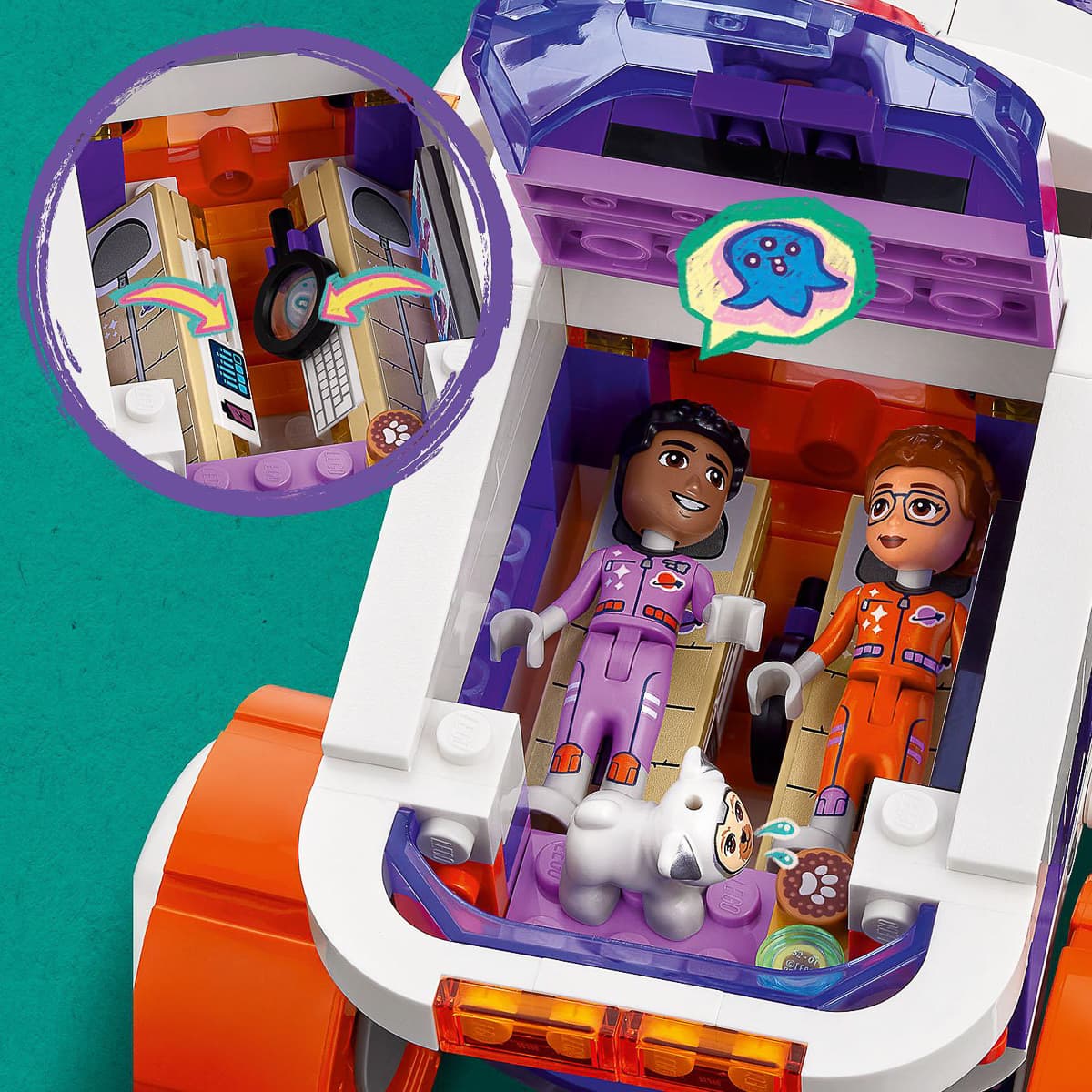 LEGO Friends Космічний дослідницький всюдихід 42602 — фото 6