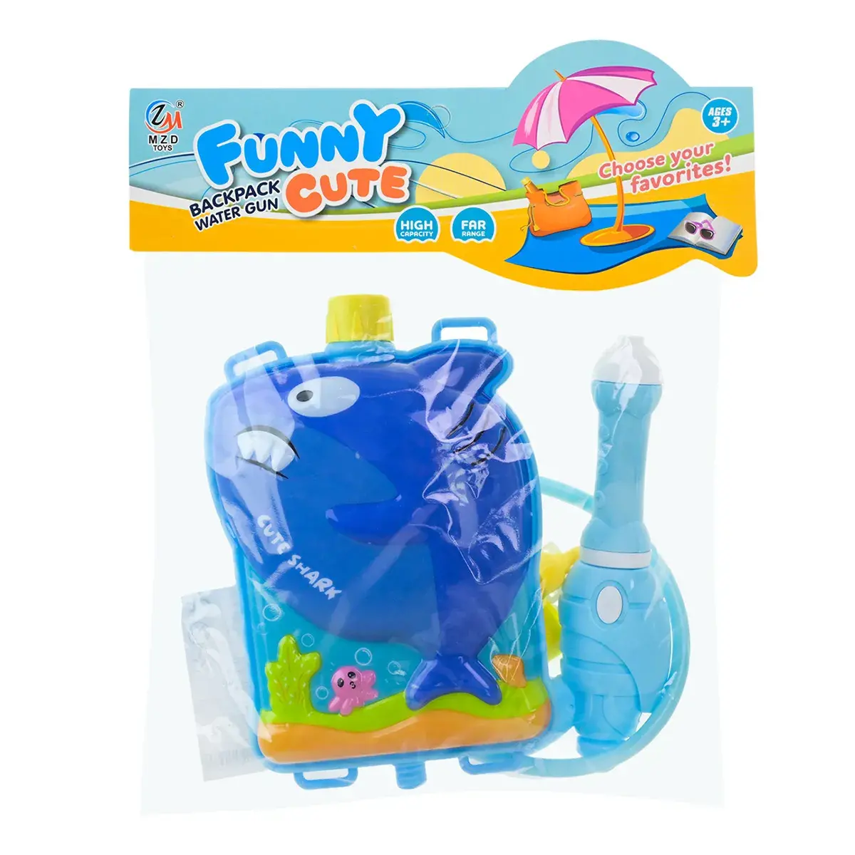 Водяний пістолет Diy Toys Акула (M40-16) — фото 3