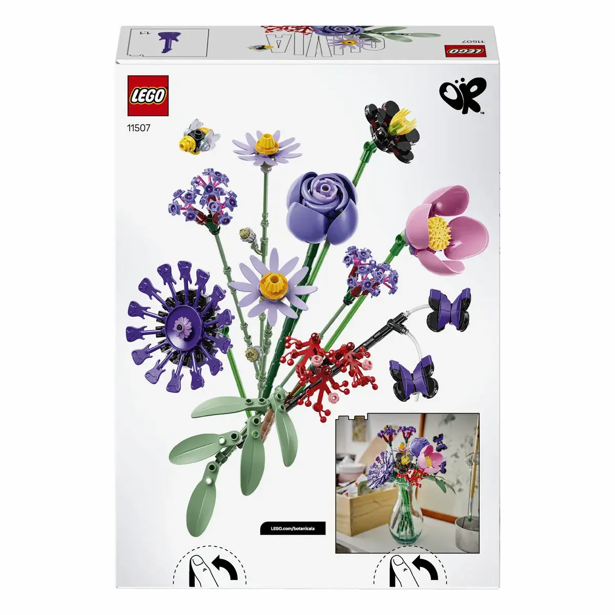 LEGO Botanical Collection Букет квітів Олівії Родріґо 11507 — фото 8