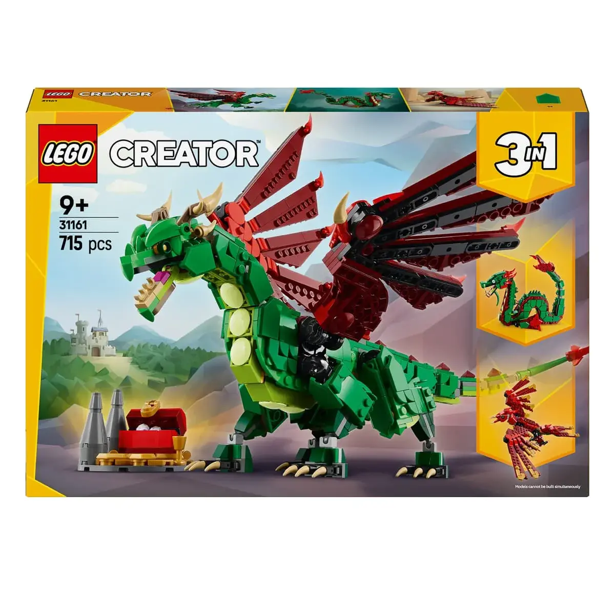 LEGO Creator Середньовічний дракон 31161