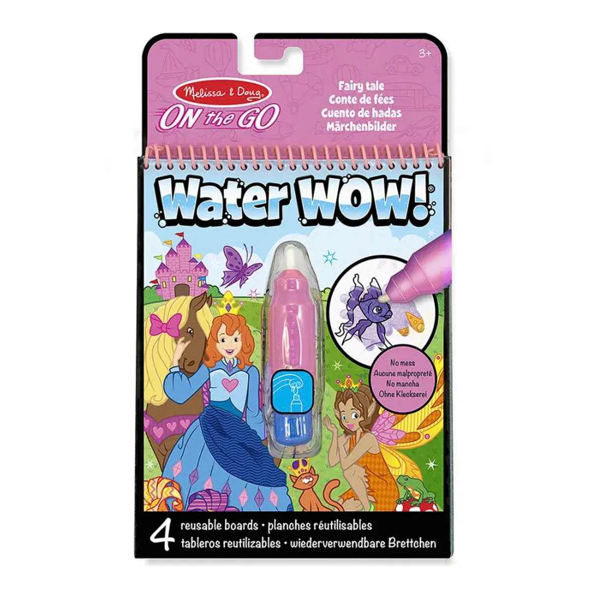 Водна розмальовка з ручкою Melissa & Doug Water Wow Казковий світ