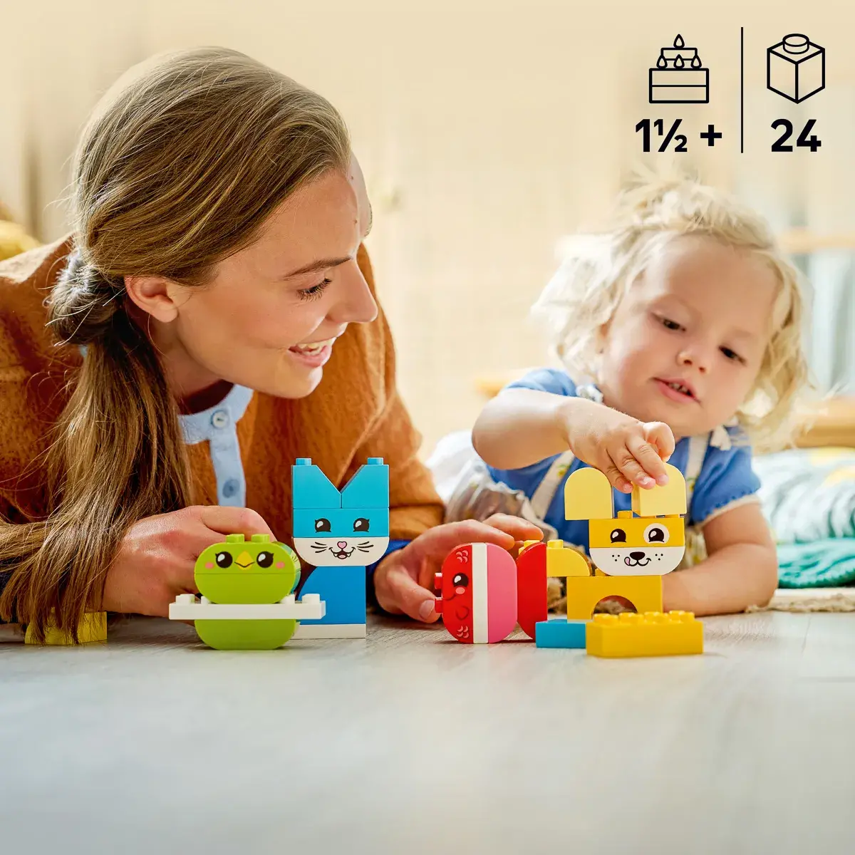 LEGO DUPLO My First Чарівні творчі домашні улюбленці 3 в 1 10477 — фото 2