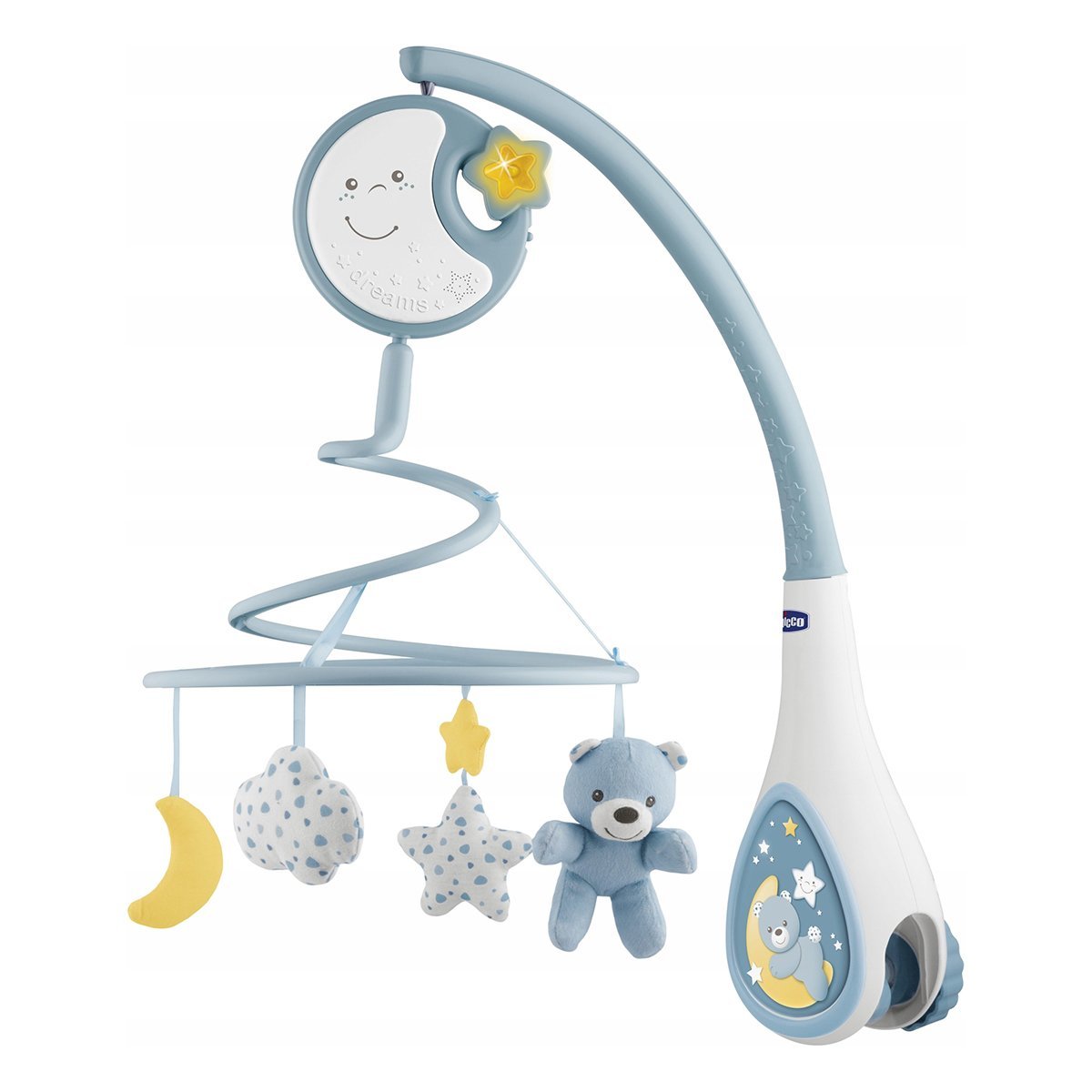 Іграшка-мобіль Chicco Next2Dreams, блакитна, 07627.20