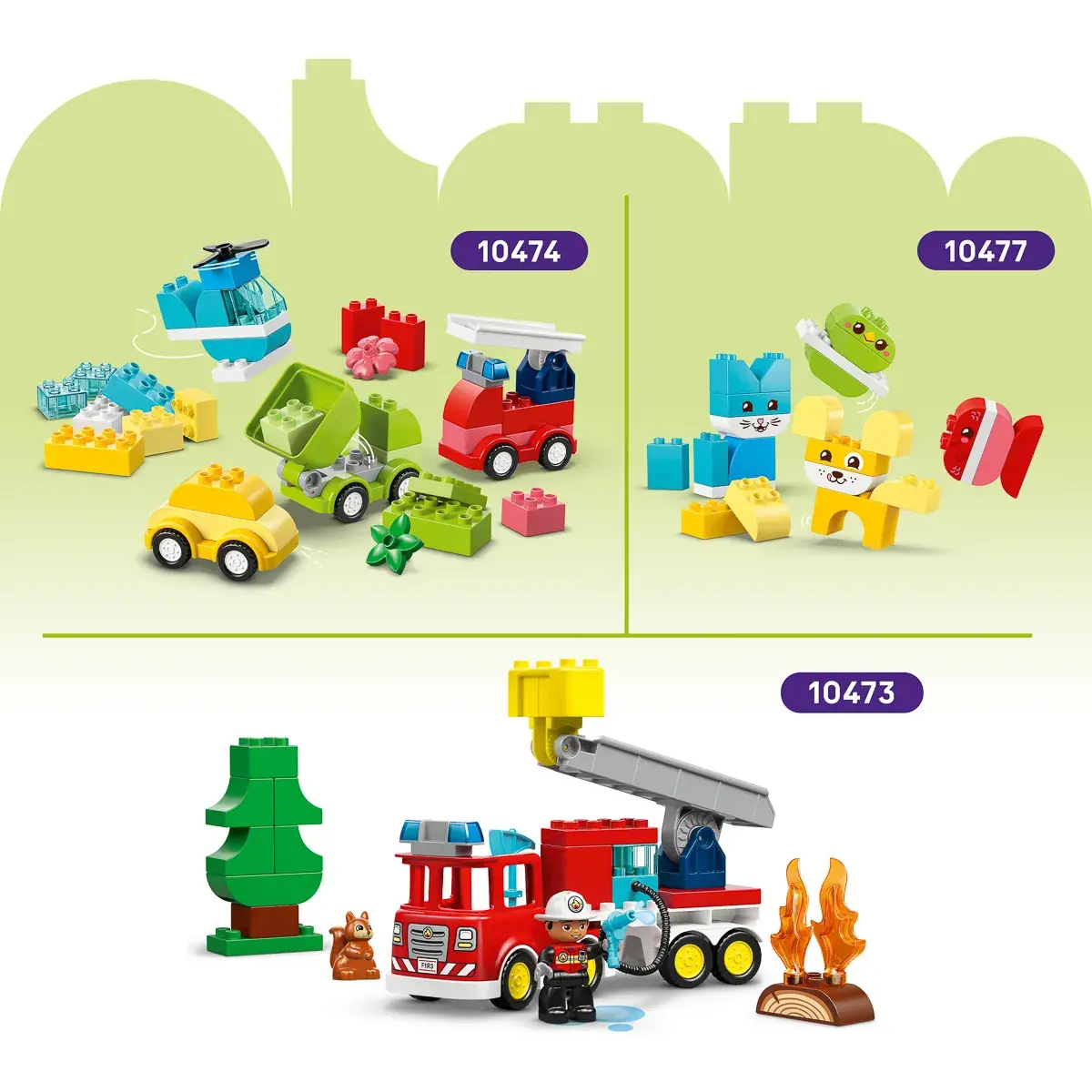 LEGO DUPLO Town 3-в-1 Будівельна техніка 10475 — фото 3
