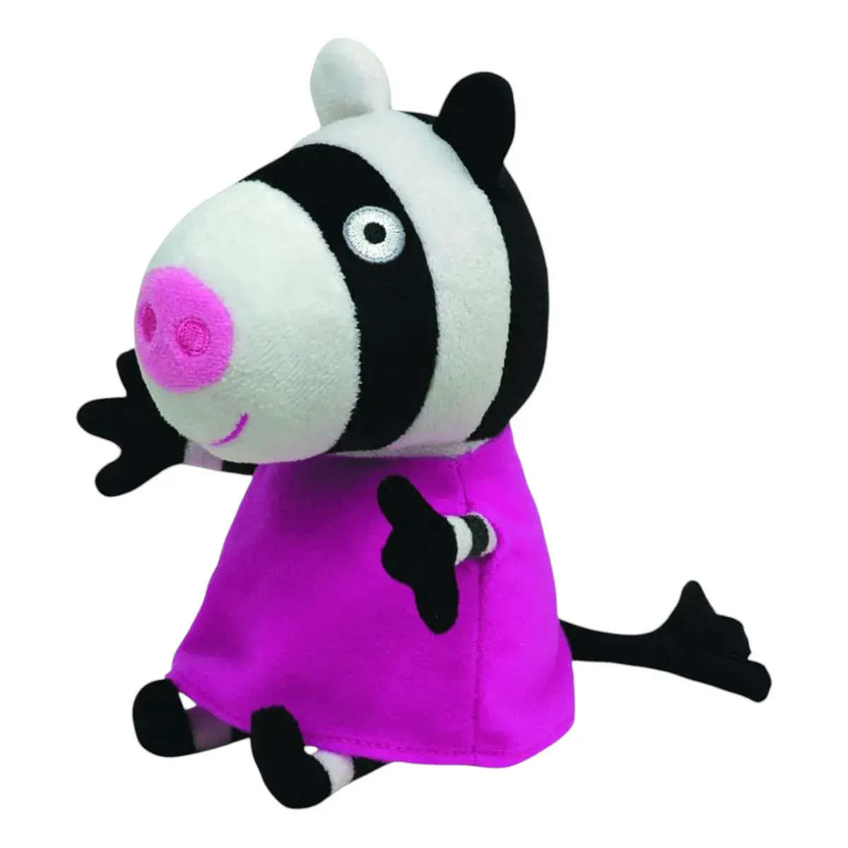 М’яка іграшка TY Peppa Pig Zoe Zebra 15 см (46174)