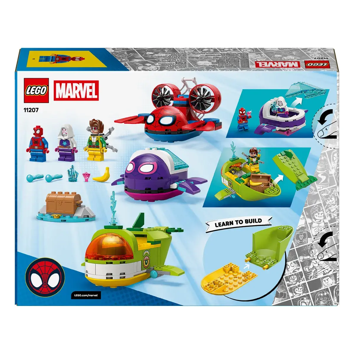 LEGO Marvel Spidey Павук: Підводні транспортні засоби 11207 — фото 23