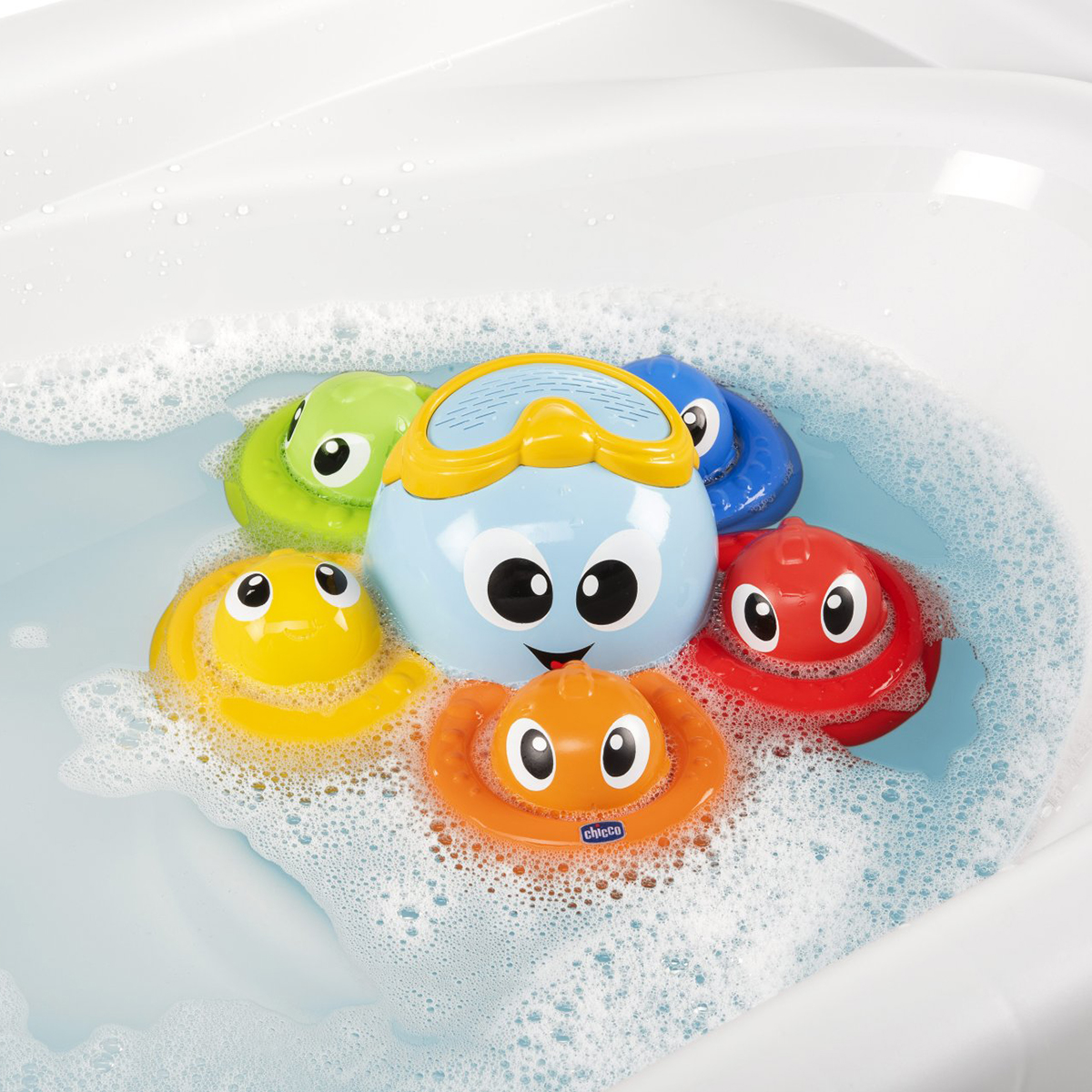 Іграшка для ванної Chicco Восьминіг Біллі, 10037.00 — фото 3