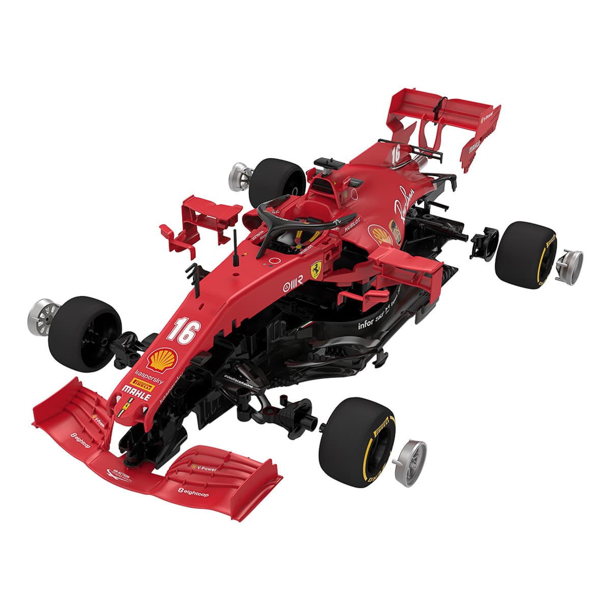 Конструктор-машинка Rastar Ferrari SF1000 на р/к 1:16, 454.00.31 — фото 3