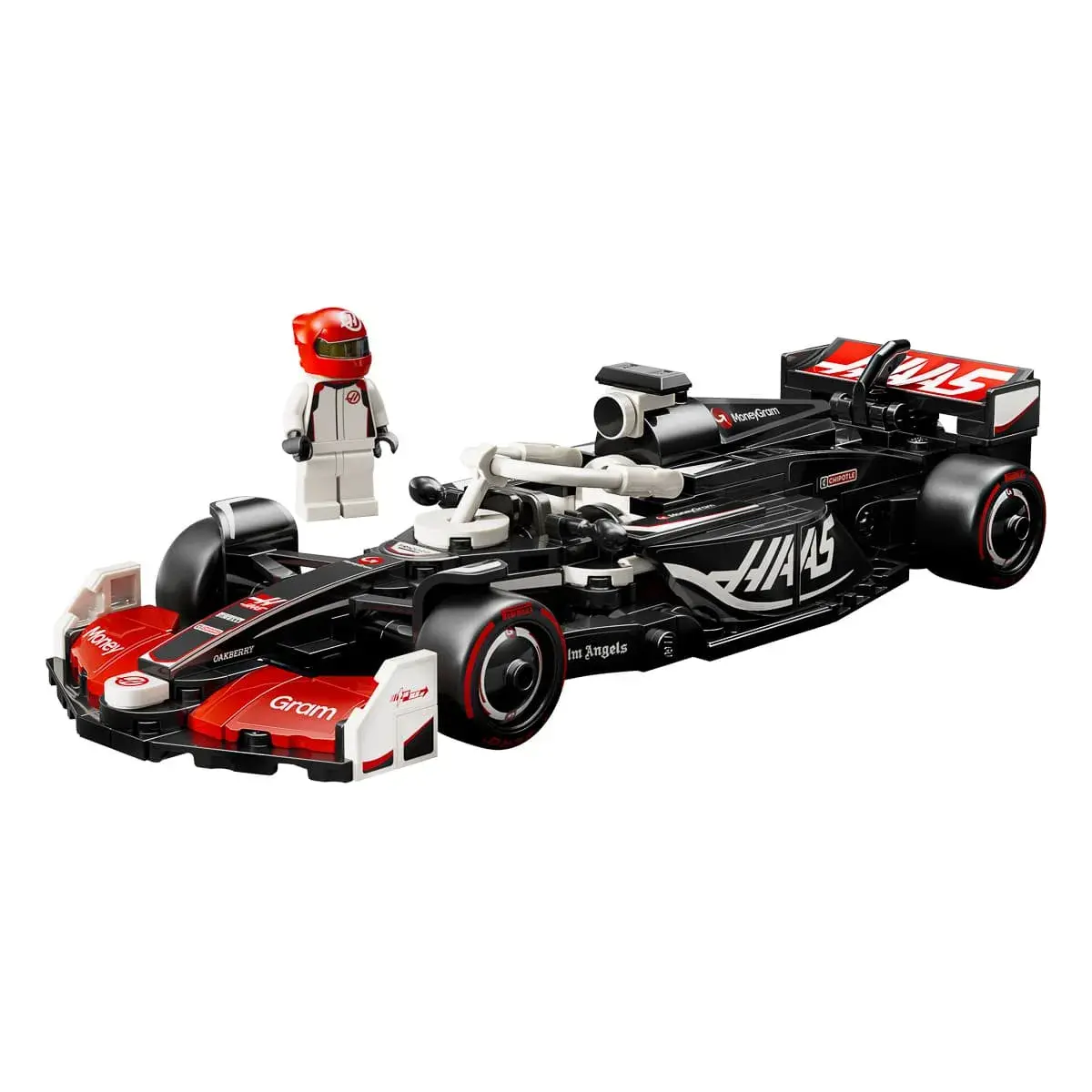 LEGO Speed ​​Champions Автомобіль для перегонів MoneyGram Haas F1 Team VF-24 77250 — фото 8