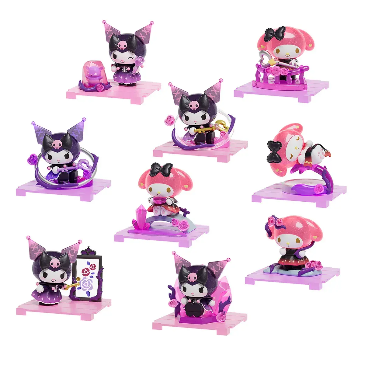 Фігурка-сюрприз Pop Top Kuromi and My Melody Квіткова Таємниця (25WH-003) — фото 3