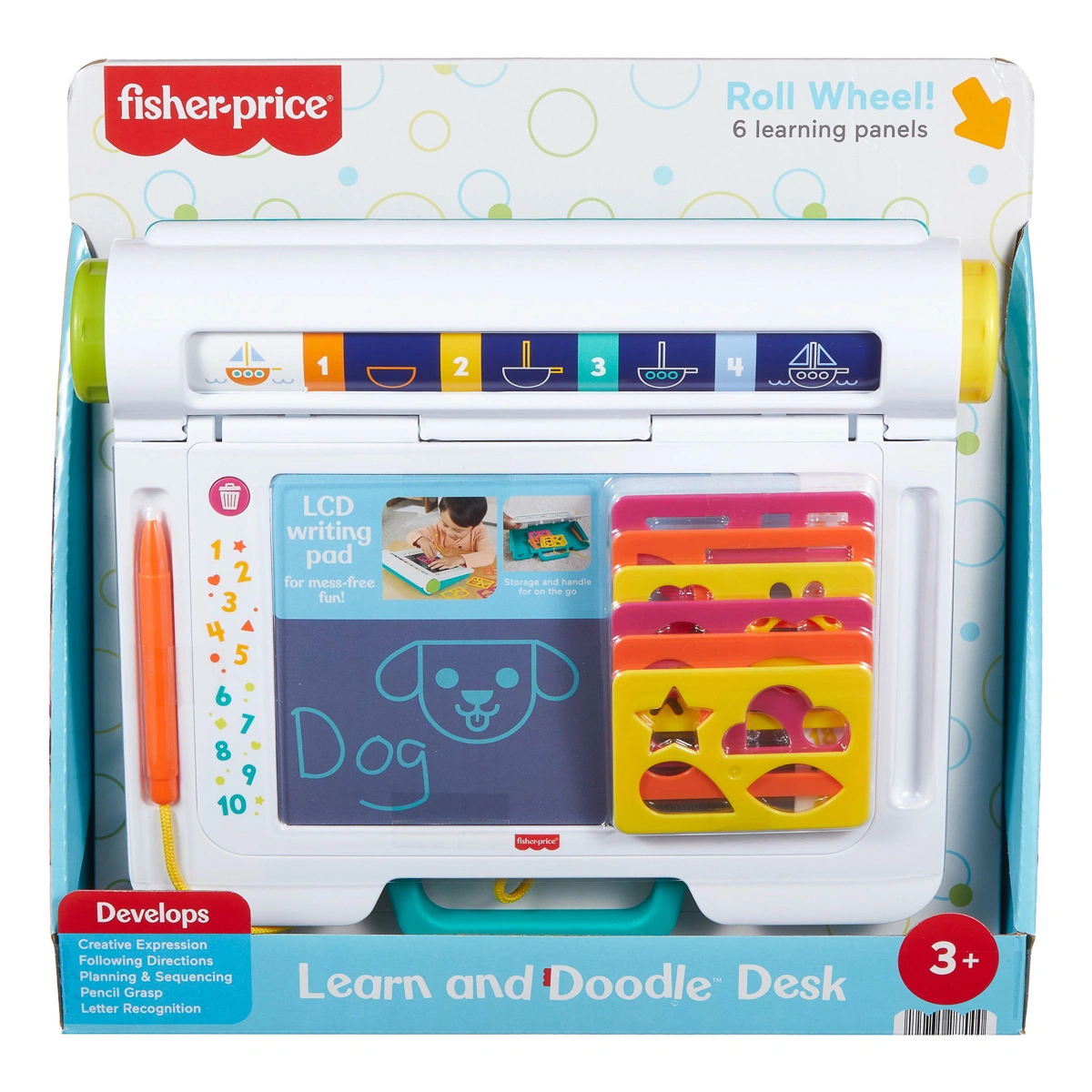 Дошка-планшет Fisher-Price Малюємо та навчаємося JDL70 — фото 2